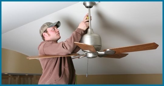 ceiling fan installation