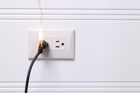 Sparking outlet